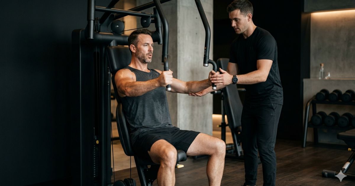 Arx workout training with a coach